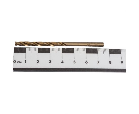 Сверло спиральное по металлу 4x43x75 мм, 10 шт ВОЛАТ 85040-075 – изображение 3