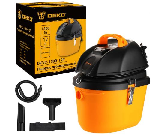 Промышленный пылесос DEKO DKVC-1300-12P 015-0035 – изображение 2