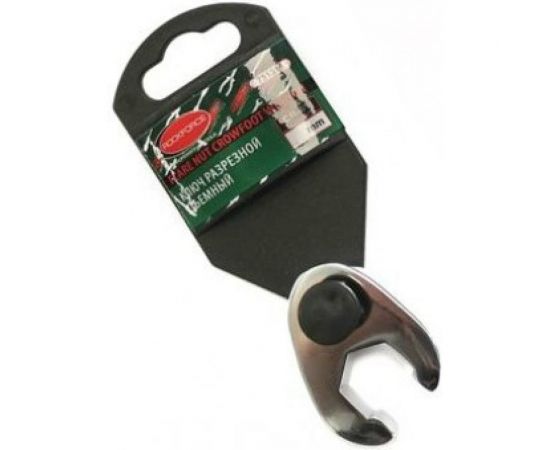 Разрезной съемный ключ 6 граней, 10мм, на пластиковом держателе ROCKFORCE RF-751310 