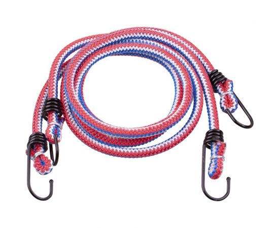 Эластичная веревка Стройбат 8x600мм с мет.крюками 2 шт 565230 