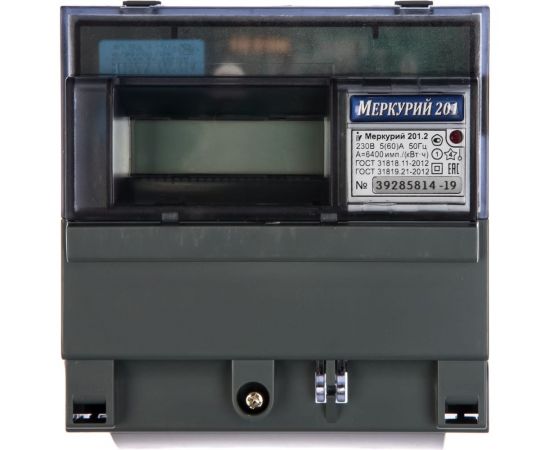 Счетчик Инкотекс Меркурий 201.2 1ф 5-60А 220В 32416 28045 