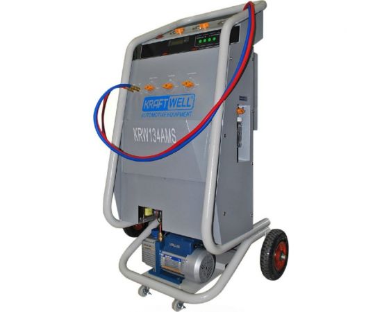 Ручная станция для заправки автомобильных кондиционеров KraftWell KRW134AMS 