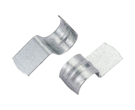 Металлическая однолапковая скоба GNG СМО 16-17 б/о, цинк, 100 шт. GNSMO1617 