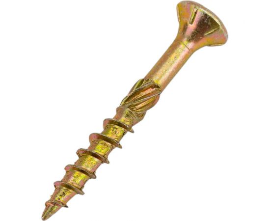 Конструкционный шуруп STARFIX 3,5x30 мм потайной, желтый цинк 500 штук SMC2-43918-500 