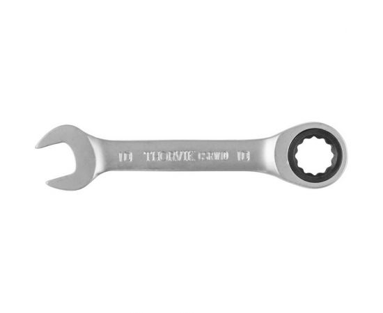 Гаечный ключ Thorvik CSRW10 комбинированный трещоточный короткий, 10 мм 53519 