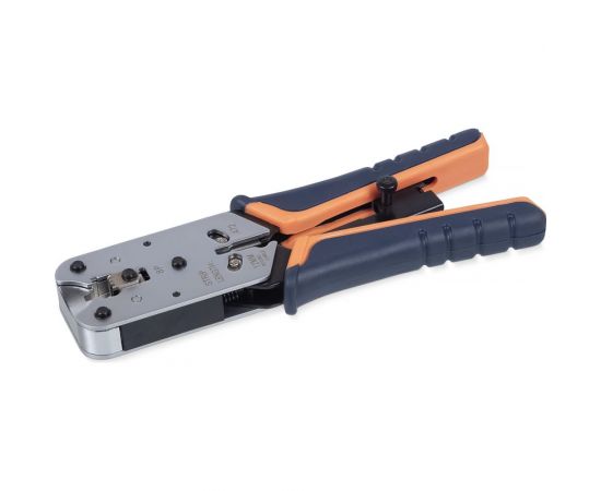 Обжимной инструмент Cabeus для RJ-45 (8р8с), профессиональный HT-L2182R 