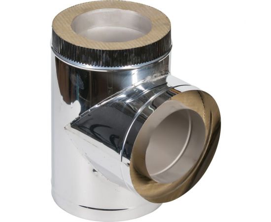 Тройник ФЕНИКС Дымоходы 2ТР 90 150, 430 0.5, 250, 430 000002134 