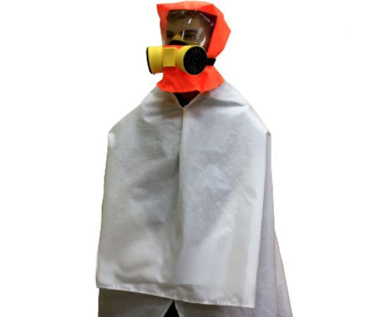 Самоспасатель универсальный фильтрующий "Шанс"-Е с полумаской СПЕЦ 