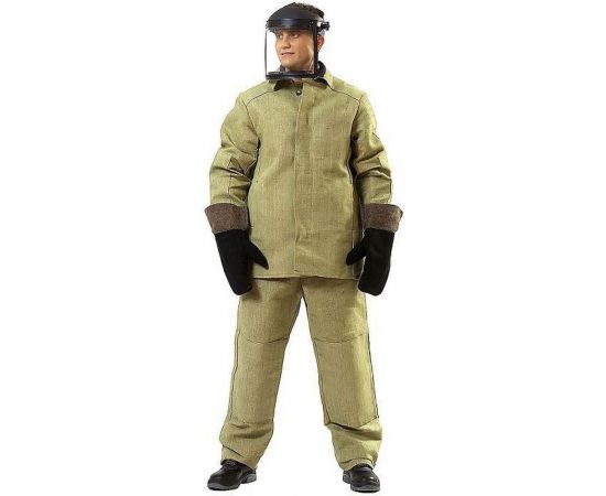 Костюм сварщика брезентовый с усилением ГОСТ (размер 48-50; рост 3-4) Профессионал 4850 