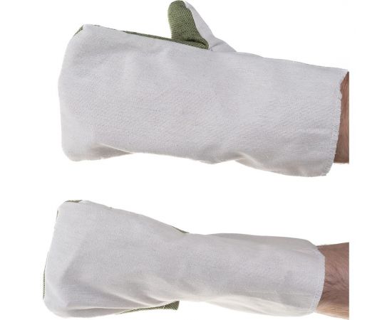 Рукавицы х/б с брезентовым наладонником Gigant GT-68130 – изображение 4