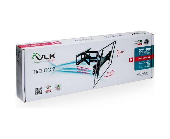 TV кронштейн VLK TRENTO 9 black 51009 – изображение 3