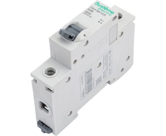 Автоматический выключатель Systeme Electric City9 set ав с 25а 1p 4.5ka 230в C9F34125 – изображение 4