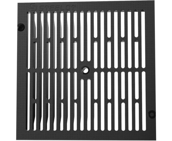 Пластиковая решетка Стилот SteeStart 300x300 мм, А15 черная Р3030В – изображение 4