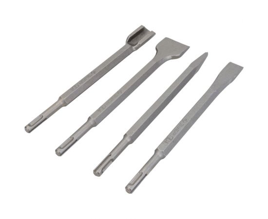 Набор зубил Профессионал БУРАН (4 шт; 250 мм; SDS-Plus) Зубр 29360-H4_z01 – изображение 6