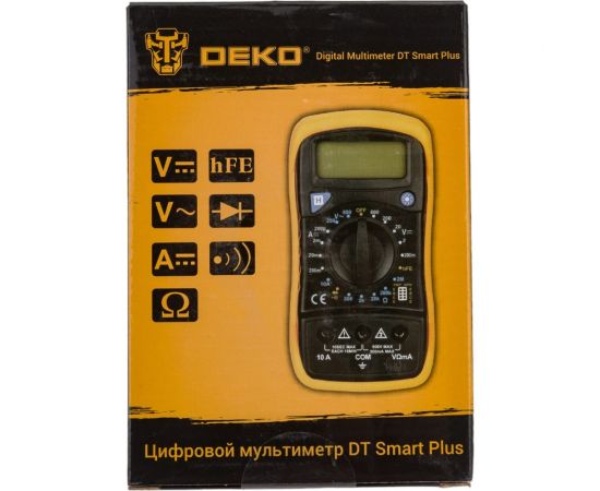 Цифровой мультиметр DEKO DT Smart Plus 065-0282 – изображение 11