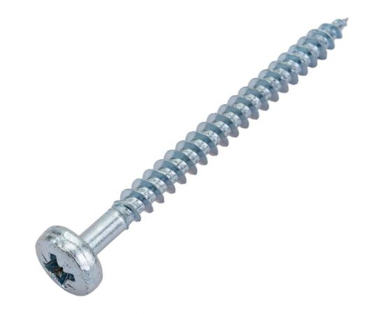 Универсальный шуруп ЕВРОПАРТНЕР полукруглая головка, zn, 6x70 6 шт. 14 1218 1 – изображение 4