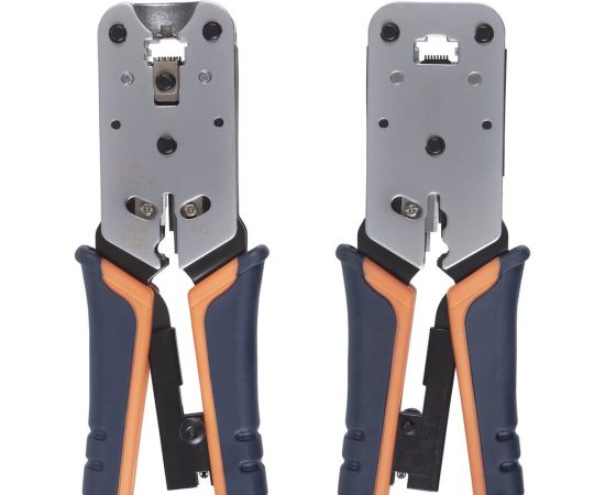 Обжимной инструмент Cabeus для RJ-45 (8р8с), профессиональный HT-L2182R – изображение 2