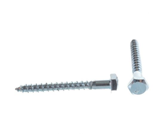 Шуруп с шестигранной головкой Качественный КРЕПЕЖ 6х50, 100 шт. 0300541 КЧ – изображение 3