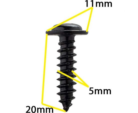 Металлический автокрепеж Крепавто M2053 – изображение 2