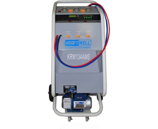 Ручная станция для заправки автомобильных кондиционеров KraftWell KRW134AMS – изображение 2
