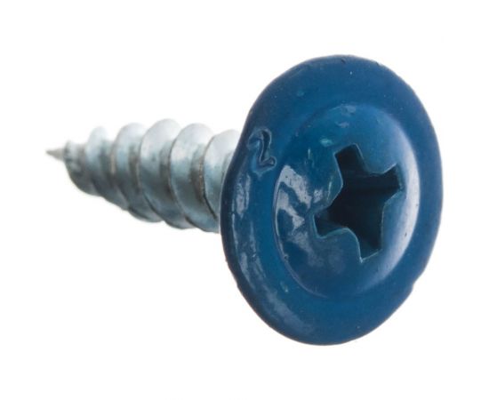 Саморез Tech-Krep ШСММ 4,2х16 синий KP RAL 5010 200 шт, ведро малое 125521 – изображение 3