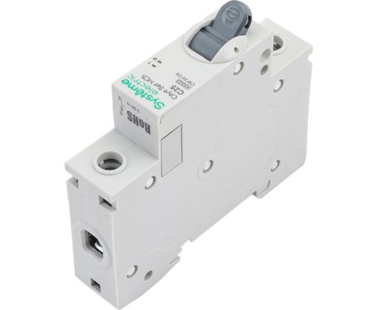 Автоматический выключатель Systeme Electric City9 set ав с 25а 1p 4.5ka 230в C9F34125 – изображение 3