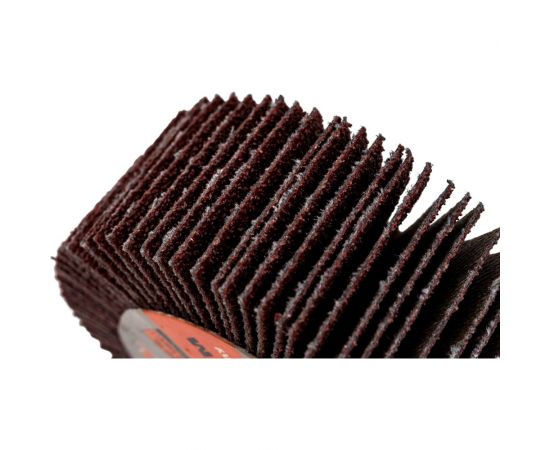 Круг лепестковый по металлу для дрели 80x30x6 мм, P80 SANTOOL 060302-003-080 – изображение 2