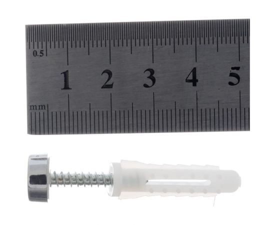 Настенные крючки для полотенец HAIBA металлические, хром HB201-3 – изображение 4