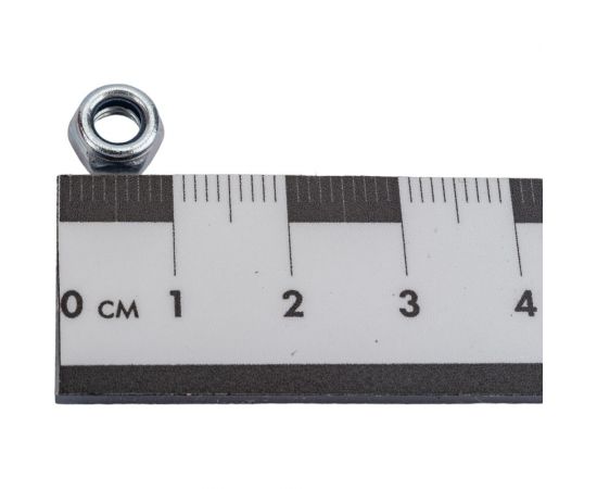 Гайка со стопорным кольцом МЕТАЛЛСЕРВИС m5, din 985, цинк, 100 шт. 1241148 – изображение 2