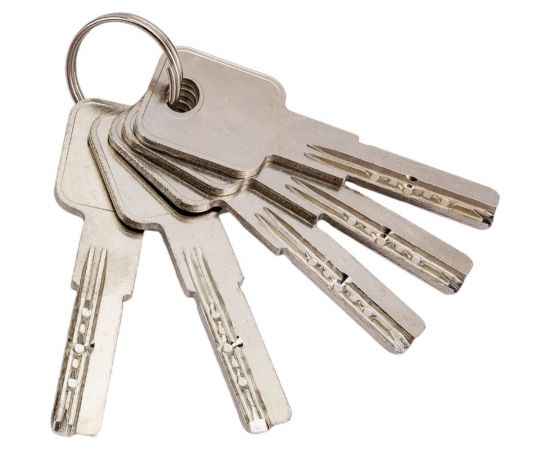 Цилиндр PALIDORE алюмин. А 70 PC (ключ/завертка, хром бл.) TURDUS 98760952 – изображение 3