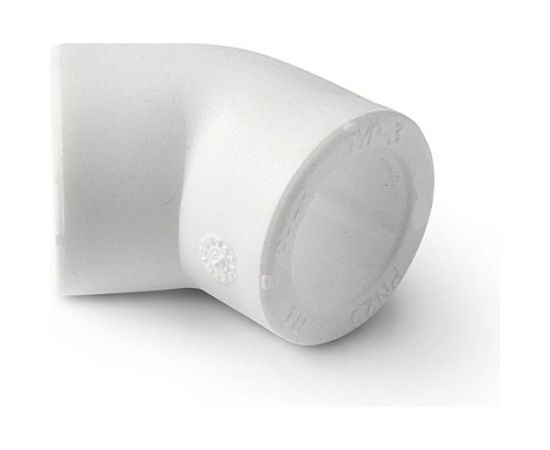 Угольник PRO AQUA PP-R 45 градусов белый 40 мм PA13514Pb 