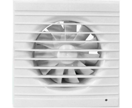 Осевой вытяжной вентилятор ВИЕНТО с обратным клапаном, таймером и датчиком влажности, малошумный, 130 м3, шарикоподшипник ВИЕНТО 100СНK STILL-B 