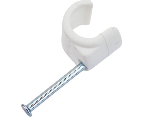 Крепежная скоба ЕВРОПАРТНЕР белая PSC 10-14 100шт. 76082124 – изображение 4