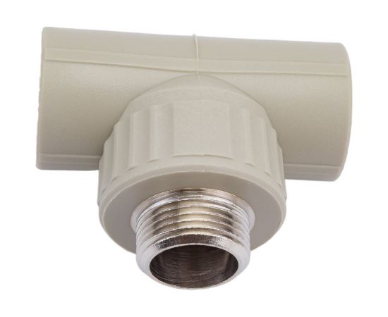 Тройник VALFEX PP-R сер комбинированный Дн25х3/4 НР 10128025Г 127-0438 – изображение 4