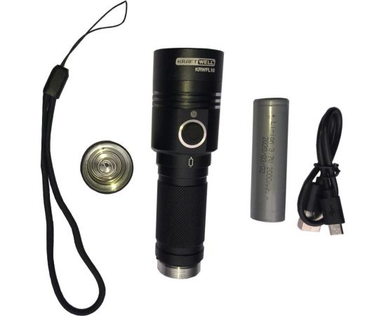 Ультрафиолетовый фонарик KraftWell KRWFL10 – изображение 5