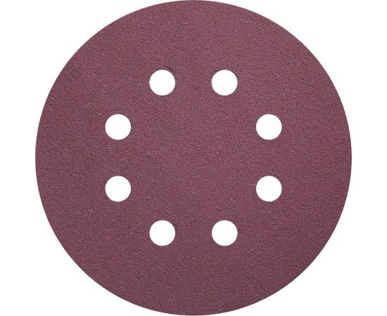 Круг шлифовальный на липучке siaspeed 1950 (50 шт; 125 мм; 8 отверстий; P80) sia Abrasives ss50-125-8-080 – изображение 4