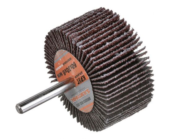 Круг лепестковый по металлу для дрели 60x30x6 мм, P60 SANTOOL 060302-002-060 – изображение 3