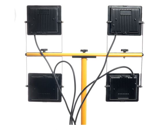 Прожектор на штативе FERON 4*50W 6400К 220V черный IP65, LL-50 48507 – изображение 7