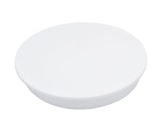 Монтажная коробка УРАЛ ПАК У191 белая скрытой проводки диаметр 102х15 мм, крышка, IP20 КМ-500090191-096 – изображение 3