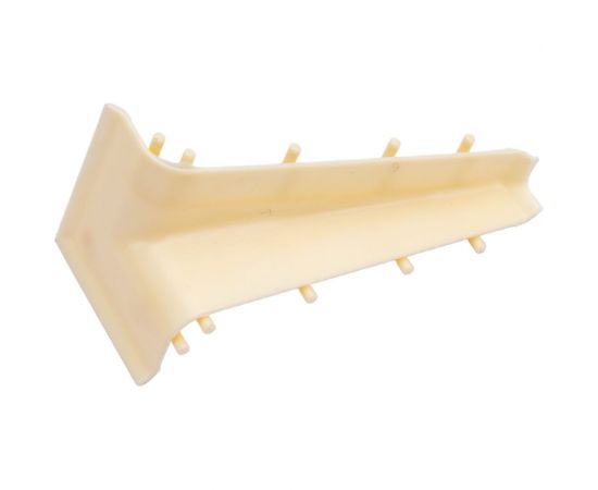 Внутренний угол для плинтуса Волшебная палочка Home ПВХ, 70 мм, в упаковке 2 шт., 7003 УТ000075248 – изображение 2