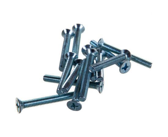 Винт Качественный КРЕПЕЖ потай с метр. резьбой, DIN 965, 4x30, 180 шт 0200867 КЧ – изображение 4