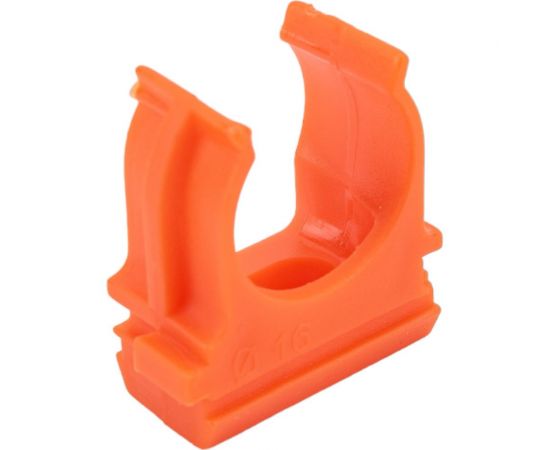 Крепеж-клипса для трубы TDM ПНД 16 мм оранжевая SQ0405-0121 – изображение 3