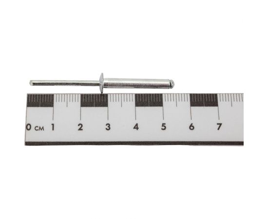 Вытяжная заклепка STARFIX 4,0x25 мм, алюминий-сталь, цинк, 25 шт. SMZ1-34345-25 – изображение 2