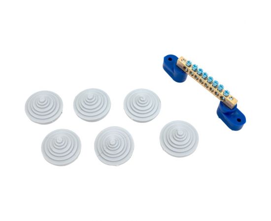 Коробка IEK КУП КМ41361 100x100x50мм ip44 6 вв. (7035) UKO21-100-100-050-K41-55U – изображение 3