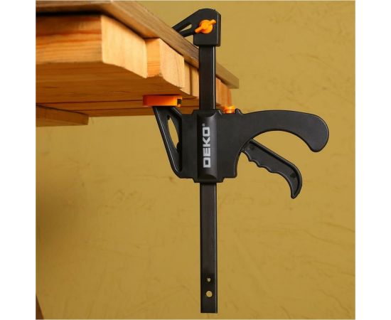 Быстрозажимная струбцина DEKO CL01 200 мм 065-0554 – изображение 3