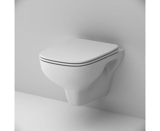 Подвесной унитаз AM.PM X-Joy S FlashClean с сиденьем микролифт C85A1702SC – изображение 6