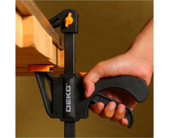 Быстрозажимная струбцина DEKO CL01 200 мм 065-0554 – изображение 2