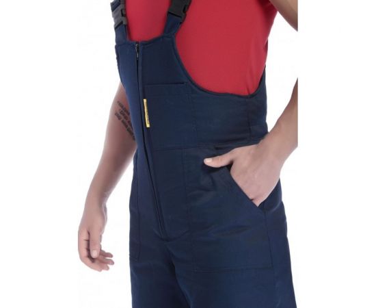 Утепленный полукомбинезон СОЮЗСПЕЦОДЕЖДА Эксперт темно-синий, р. 56-58 рост 182-188 2200000082206 – изображение 4