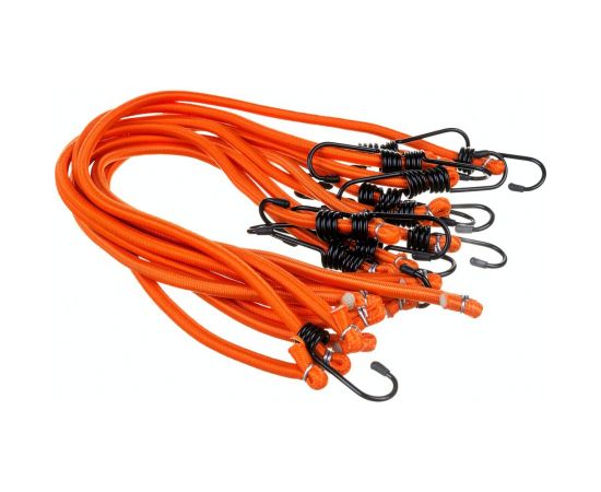 Набор резинок-стяжек Airline 10 шт., 60 см, D-8 мм, металлические крючки AS-R-15 