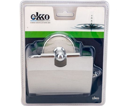 Бумагодержатель Ekko хром/серый E3103 